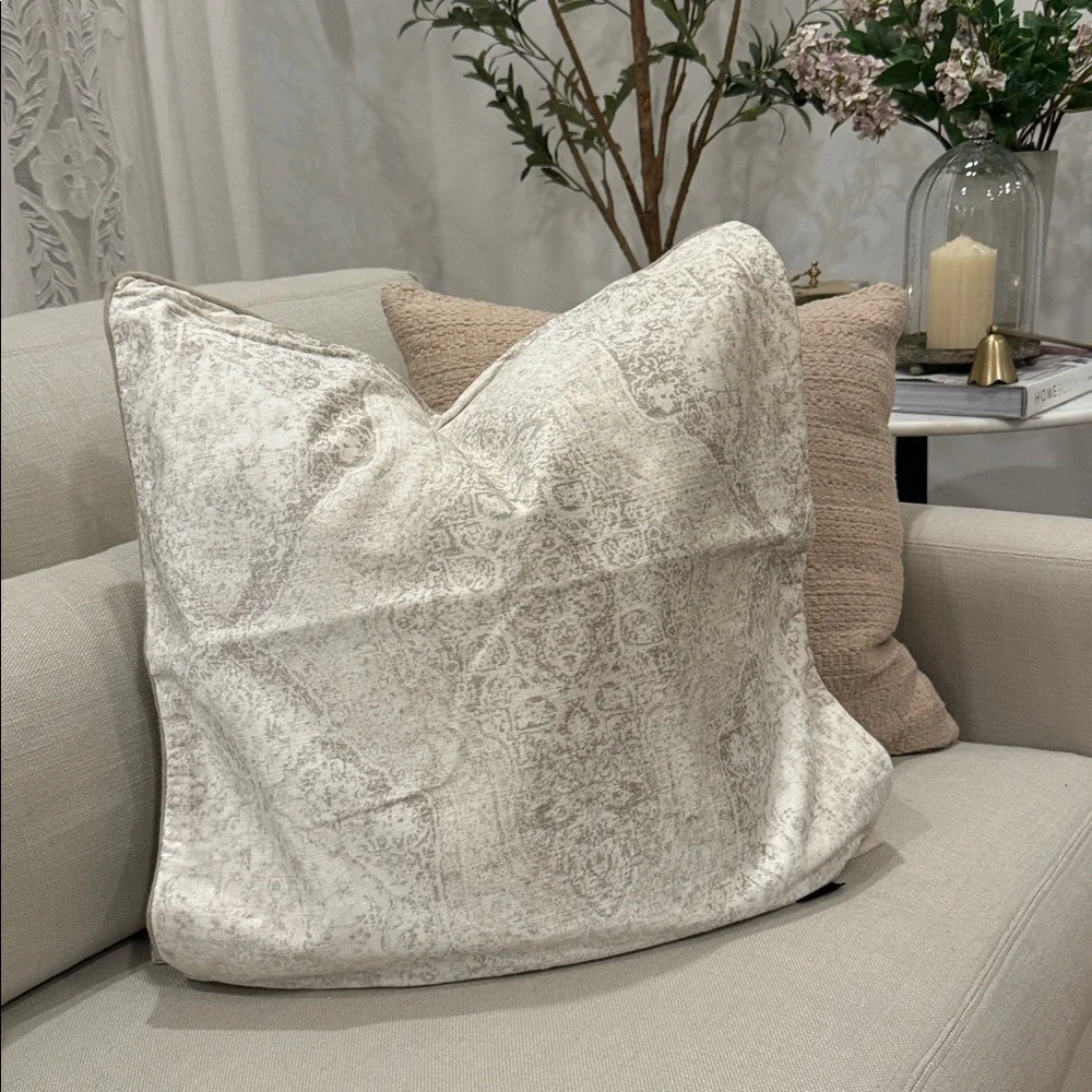 VILLA / Pillow cover/ Rayon / Linen / bland
